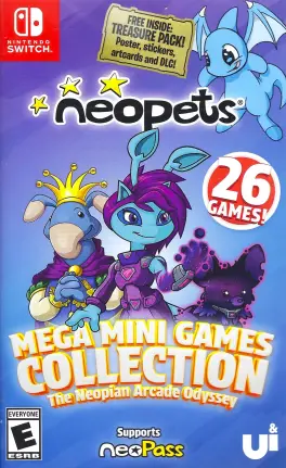Capa de Neopets - Mega Mini Games Collection (Switch)
