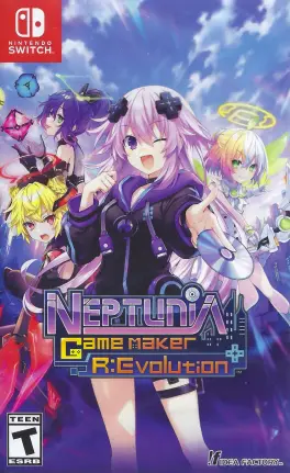 Capa de Neptunia Game Maker R:Evolution (Switch)