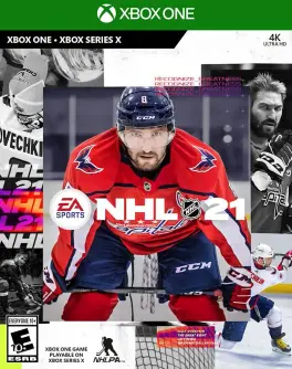 Capa de NHL 21 (Xbox One)
