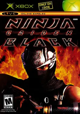 Capa de Ninja Gaiden Black (Xbox)