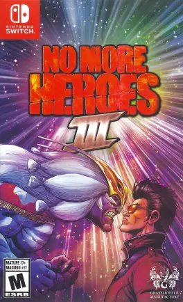 Capa de No More Heroes III (Switch)