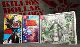 Capa de No More Heroes Killion Dollar Trilogy (Switch)
