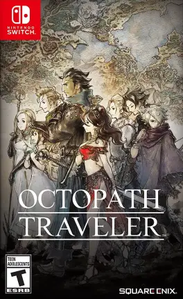 Capa de Octopath Traveler (Switch)