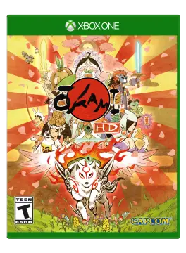 Capa de Ōkami HD (Xbox One)