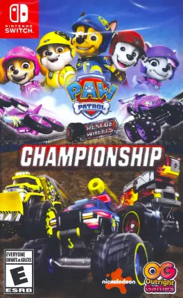 Capa de PAW Patrol Rescue Wheels: Championship (Switch)
