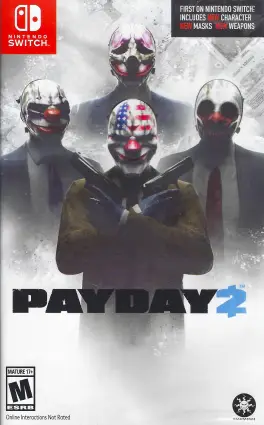 Capa de Payday 2 (Switch)