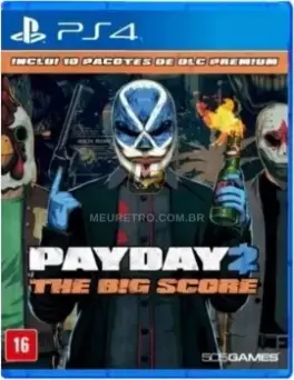 Capa de Payday 2: The Big Score (PS4)