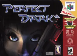 Capa de Perfect Dark (N64)