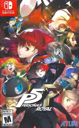 Capa de Persona 5 Royal (Switch)