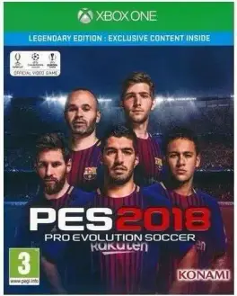 Capa de PES 2018 [Legendary Edition] (Xbox One)