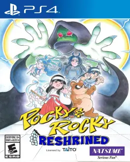 Capa de Pocky & Rocky Reshrined (PS4)