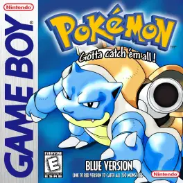 Capa de Pokémon Blue Version (Game Boy)