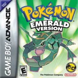 Capa de Pokémon Emerald Version (GBA)