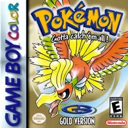 Capa de Pokémon Gold Version (Game Boy Color)