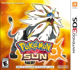 Capa de Pokémon Sun (3DS)