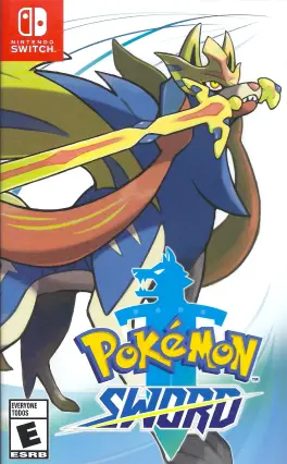 Capa de Pokémon Sword (Switch)