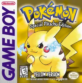 Capa de Pokémon Yellow Version: Special Pikachu Edition (Game Boy)