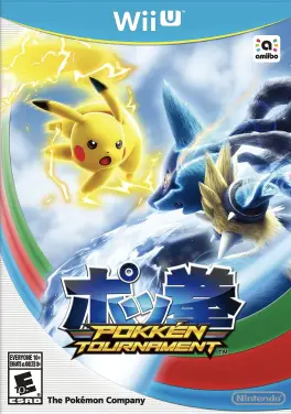 Capa de Pokkén Tournament (Wii U)