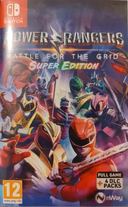 Capa de Power Rangers: Battle For The Grid [Super Edition] (Switch)