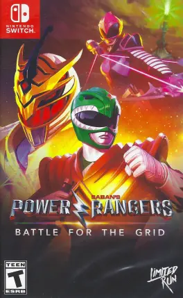 Capa de Power Rangers: Battle for the Grid (Switch)