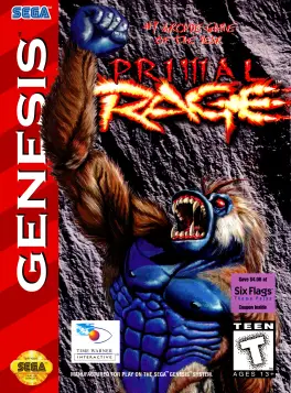 Capa de Primal Rage (Mega Drive)