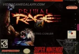 Capa de Primal Rage (SNES)