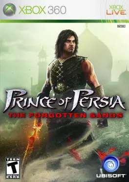 Capa de Prince of Persia: The Forgotten Sands (Xbox 360)