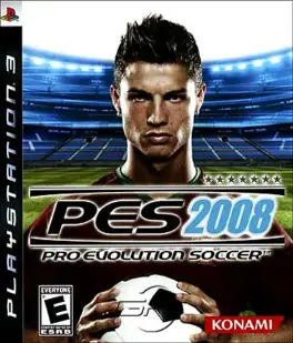 Capa de Pro Evolution Soccer 2008 (PS3)