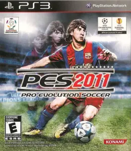 Capa de Pro Evolution Soccer 2011 (PS3)