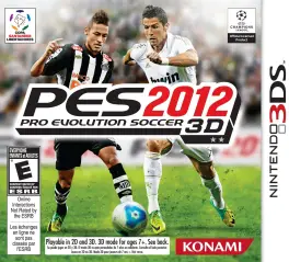 Capa de Pro Evolution Soccer 2012 3D (3DS)