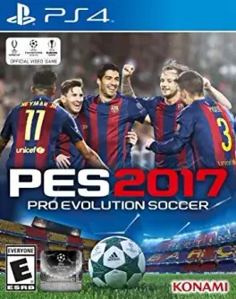 Capa de Pro Evolution Soccer 2017 (PS4)