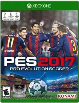 Capa de Pro Evolution Soccer 2017 (Xbox One)