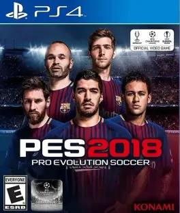 Capa de Pro Evolution Soccer 2018 (PS4)