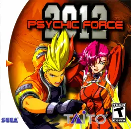 Capa de Psychic Force 2012 (Dreamcast)
