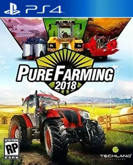 Capa de Pure Farming 2018 (PS4)