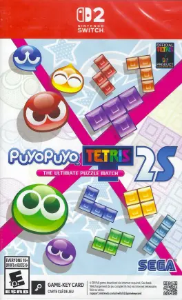 Capa de Puyo Puyo Tetris 2S [Key Card] (Switch 2)