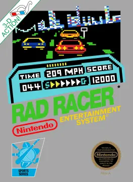 Capa de Rad Racer (NES)