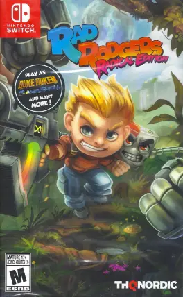 Capa de Rad Rodgers: Radical Edition (Switch)