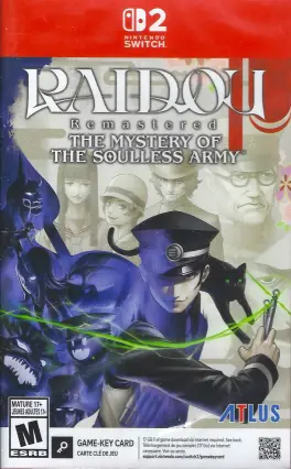 Capa de RAIDOU Remastered: The Mystery of the Soulless Army [Key Card] (Switch 2)