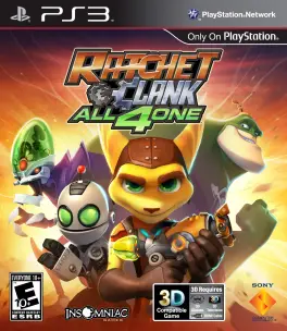 Capa de Ratchet & Clank: All 4 One (PS3)