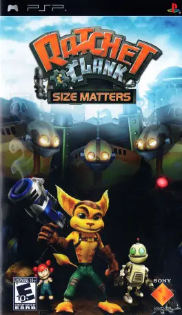 Capa de Ratchet & Clank: Size Matters (PSP)