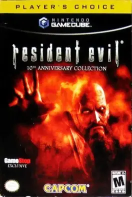 Capa de Resident Evil 10th Anniversary Collection (GameCube)