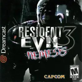 Capa de Resident Evil 3: Nemesis (Dreamcast)