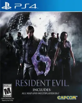 Capa de Resident Evil 6 (PS4)