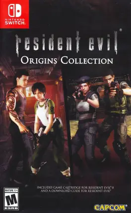 Capa de Resident Evil: Origins Collection (Switch)
