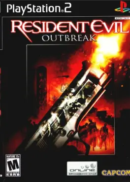 Capa de Resident Evil : Outbreak (PS2)