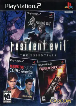 Capa de Resident Evil: The Essentials (PS2)