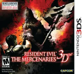 Capa de Resident Evil: The Mercenaries 3D (3DS)
