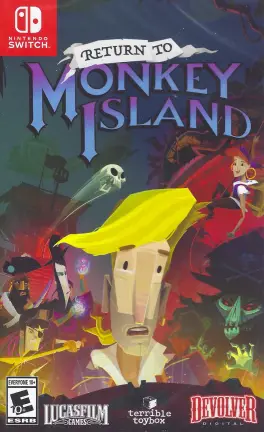 Capa de Return to Monkey Island (Switch)
