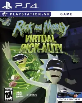 Capa de Rick and Morty: Virtual Rick-ality (PS4)